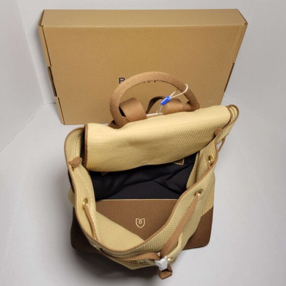 Rothy's The Cinch Backpack in Brown Butter - Picture 4 of 6